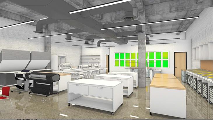 Fab Lab rendering